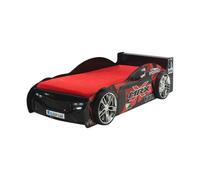 Vipack lit voiture MRX laqué noir SCMRX200K