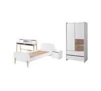 Vipack chambre complète enfant Kiddy - Blanc