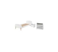 Vipack Kiddy chambre enfant 3 pcs - Blanc
