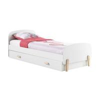 Vipack - Ensemble Kiddy composé d'un lit simple 90 x 200 cm et d'un tiroir de lit