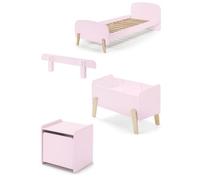 Cette combinaison Kiddy se compose des éléments suivants : lit kiddy 90 ancien roza * et un kiddy nako ancien roza * et un kiddy safety rail ancien roza * et une caisse de jeux kiddy ancien roza *