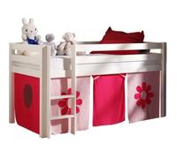 Vipack Lit bébé avec ciel de lit - Rose