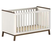 Vipack Lit Bébé/Junior sezane 70x140 clay/noix