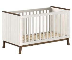Vipack Lit Bébé/Junior sezane 70x140 clay/noix