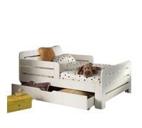Vipack – Lit évolutif Jumper – Tiroir et matelas – Blanc