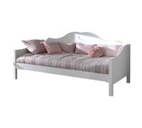 Vipack Lit simple capitaine AMORI laqué blanc 90x200 cm