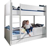 Vipack lit superposé Robin, blanc