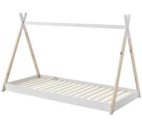 Vipack Lit Tipi 70x140 Blanc