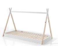 Vipack Lit Tipi 90x200 Blanc