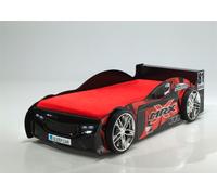 Vipack lit voiture MRX laqué noir SCMRX200K