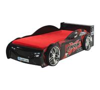 Vipack Lit voiture MRX laqué noir SCMRX200K