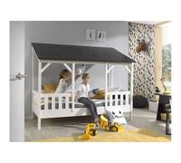 MES Lit HUTTY - 90x200 - Noir