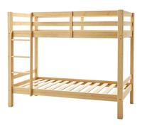 Vipack oslo - lit superposé 90 x 200 cm naturel