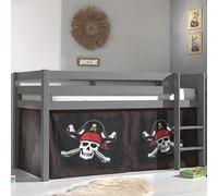 Vipack Rideau de lit Pirate pour lit Pino