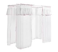 Vipack Rideau pour lit baldaquin - Blanc