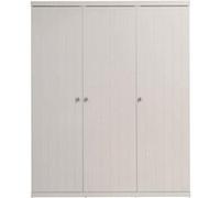 Vipack ROBIN Armoire 3 portes Gris G