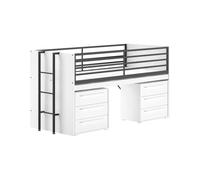 VIPACK SAM - Blanc 90x200 cm