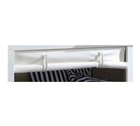 Vipack Set de rideaux blancs Noir G