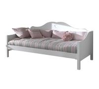 Vipack Lit simple capitaine AMORI laqué blanc 90x200 cm