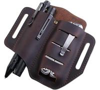 VIPERADE - Fourreau en Cuir pour Outil EDC, Poche Ceinture， pour Ranger Lampes De Poche, Couteaux Utilitaires Leatherman, Pinces, Stylos Et Plus Encore
