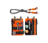 VIPERADE VE16R EDC Pouch Petit Sac à Outils de Rangement avec 7 Poches, Bandoulière Incluse