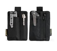 VIPERADE VE29 Mini pochette EDC avec 4 poches, petite pochette organiseur EDC pour outils multifonctions pour homme, sac à dos, accessoires - Noir