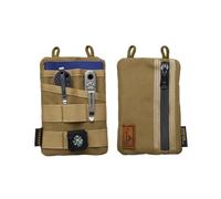 VIPERADE VE3 Tool Pouch Pocket Organizer, Multifonction Durable Nylon Tool Loop Pouch avec 4 Rangement EDC Pochette de Uutils pour Lampe de Poche, Téléphone Portable