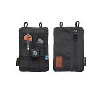 VIPERADE VE3 Tool Pouch Pocket Organizer, Multifonction Durable Nylon Tool Loop Pouch avec 4 Rangement EDC Pochette de Uutils pour Lampe de Poche, Téléphone Portable