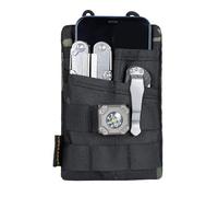 VIPERADE VE3 Tool Pouch Pocket Organizer, Multifonction Durable Nylon Tool Loop Pouch avec 4 Rangement EDC Pochette de Uutils pour Lampe de Poche, Téléphone Portable
