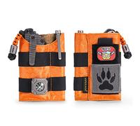 VIPERADE VE9 Organiseur De Poche Multi-Outils EDC Ultra Fin Et LéGer en Nylon Durable Multifonction pour Porte Lampe De Poche, Porte Stylo, Gaine à Outils - Orange