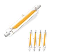 Vipfenturi Ampoules R7S LED 118mm,Dimmable,20W Équivalent à Ampoule Halogène 118mm 200W, Sans Scintillement,Blanc Naturel 4500K 2000LM,AC 220-240V,Éclairage à Faisceau 360°, Lot de 4
