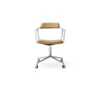 VIPP452 Chaise pivotante avec roulettes sable Vipp - 5705953195074
