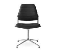VIPP454 / VIPP 454 Swivel chair Chaise pivotante Noir Vipp sur les planeurs - VIPP454 SCHWARZ GLEITER