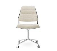 VIPP454 / VIPP 454 Swivel chair Chaise pivotante Wavy Vipp sur roues - VIPP454 WAVY ROLLEN