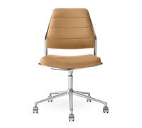 VIPP454+ / VIPP 454+ Swivel chair Siège pivotant Vipp - VIPP454 PLUS CAMEL ROLLEN
