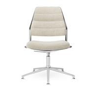 VIPP454+ / VIPP 454+ Swivel chair Siège pivotant Wavy Vipp sur les planeurs - VIPP454 PLUS WAVY GLEITER