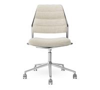 VIPP454+ / VIPP 454+ Swivel chair Siège pivotant Wavy Vipp sur roues - VIPP454 PLUS WAVY ROLLEN