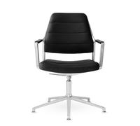 VIPP455+ / VIPP 455+ Swivel chair Siège pivotant Vipp - VIPP455 PLUS SCHWARZ GLEITER