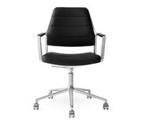VIPP455+ / VIPP 455+ Swivel chair Siège pivotant Vipp - VIPP455 PLUS SCHWARZ ROLLEN
