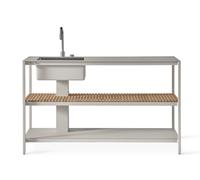 VIPP742 Open-Air Outdoor Kitchen Unit Kitchenette avec évier Vipp - VIPP 7427601