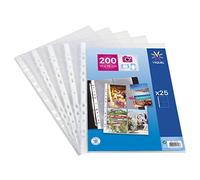 Viquel - 75 Pochettes Perforées A4 pour 600 Photos Ou Cartes Postales