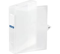 Viquel - Boîte de classement A4 dos 8cm en propyglass - Class Doc - Transparent (Lot de 6)