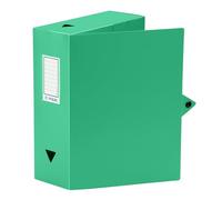 Boîte de classement plastique Viquel Essentiel dos 10 cm - verte