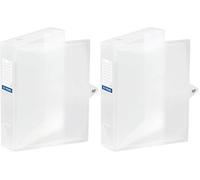 Viquel Class Doc Dos Boîte de classement dos en propyglass 60 mm Transparent (Lot de 2)