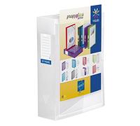 Boîte de classement plastique Viquel translucide dos 8 cm - incolore
