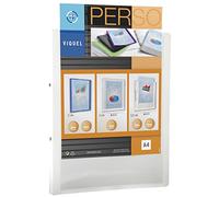 Viquel Classeur-Cahier personnalisable en polypropylène A4 Blanc