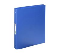 Viquel Classeur grand souple 24x32 cm polypropylene 4 anneaux Bleu - Made in France