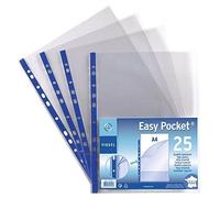 Viquel Easy Pocket Lot De 25 Pochettes Perforées A4