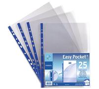Viquel Easy Pocket Lot De 25 Pochettes Perforées A4