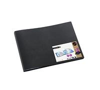 Viquel - Livre de présentation horizontal - Protège document A4 - Porte vues A4 format paysage 60 Vues - 30 pochettes - Noir, 548005-04